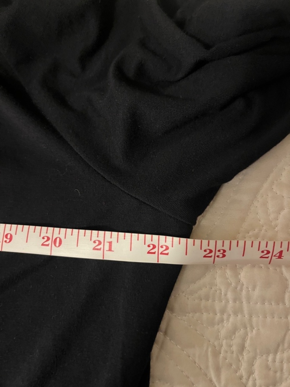 Belle by Kim Gravel Black Long-Sleeve Draped Wrap Dress - Picture 7 of 9
